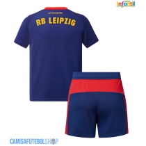 Camisa de time de futebol RB Leipzig Replicas 2º Equipamento Infantil 2025-26 Manga Curta (+ Calças curtas)